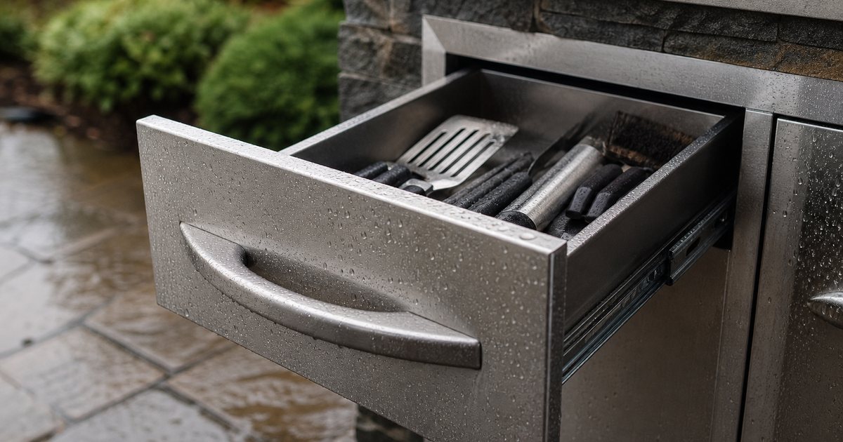 Why Do Outdoor Kitchen Drawers And Doors Fail Long Before The Grill Itself Does?