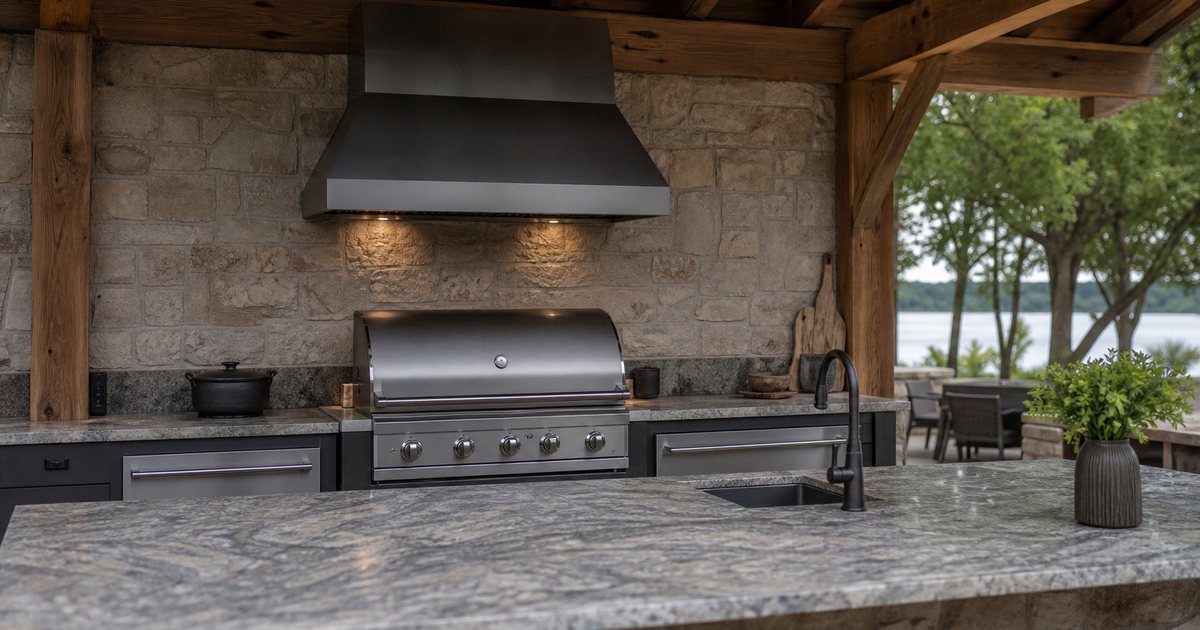 When Does An Outdoor Kitchen Genuinely Need Ventilation And Safe Clearances?