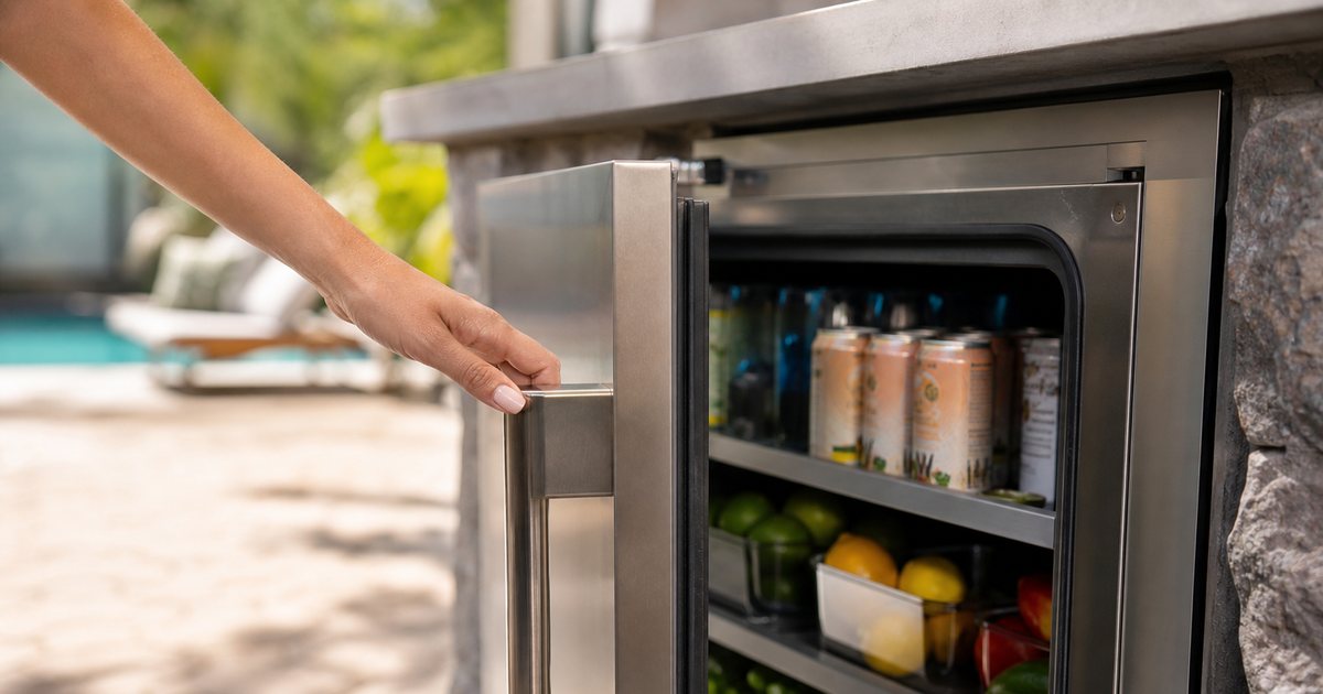 Why Does An Outdoor Refrigerator Need A True Outdoor Rating To Last?