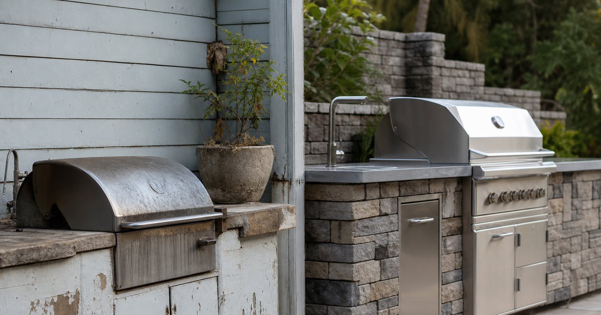 Why Do So Many Outdoor Kitchens Disappoint Within A Few Seasons?